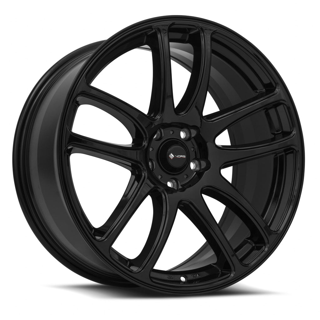 Vors TR4 Gloss Black 20x9.5 +35 5x112mm 73.1mm - Wheelwiz
