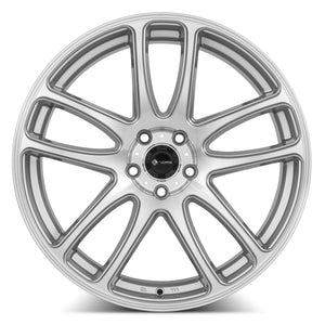 Vors TR4 Silver Machined Face 20x9.5 +35 5x114.3mm 73.1mm - Wheelwiz