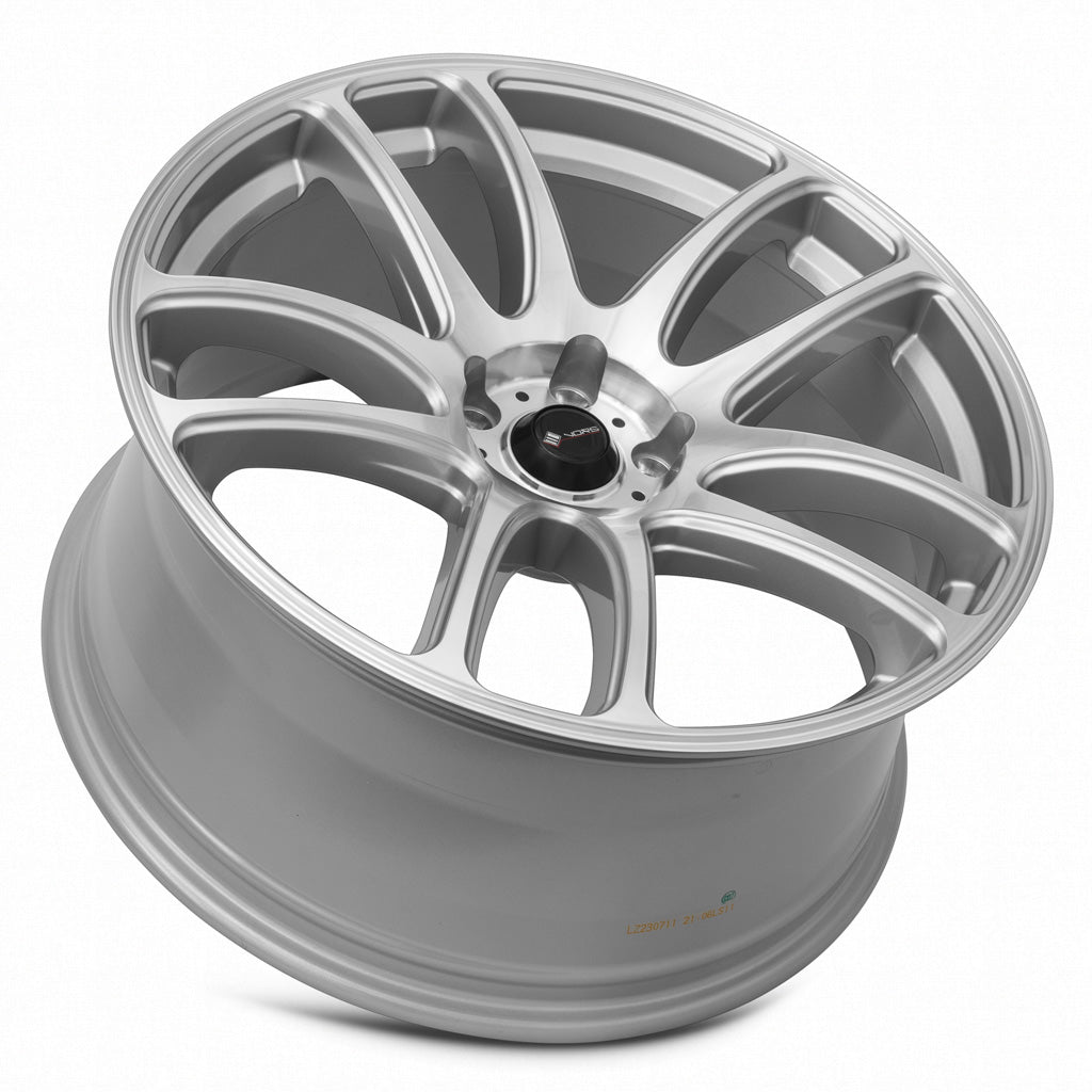 Vors TR4 Silver Machined Face 20x9.5 +35 5x120mm 73.1mm - Wheelwiz