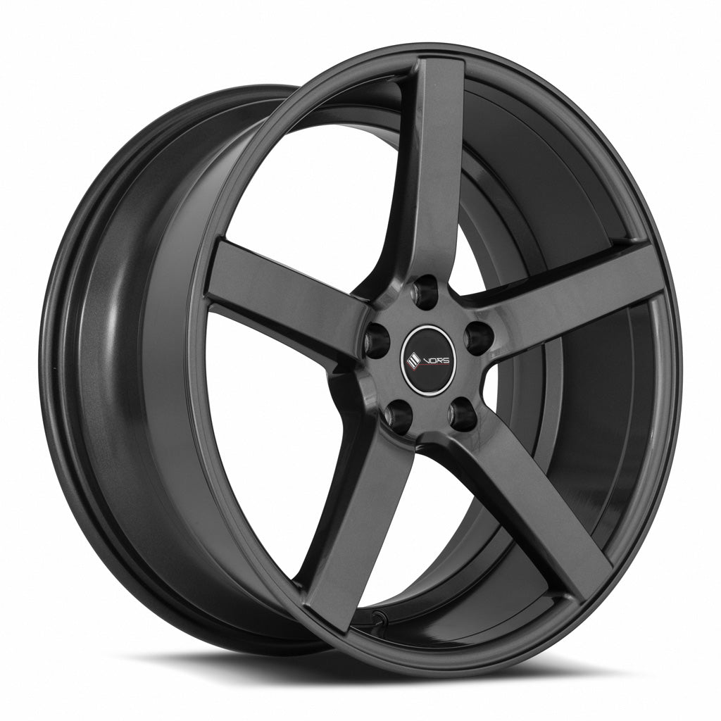 Vors TR5 Gloss Gun Metal 19x8.5 +35 5x108mm 73.1mm - Wheelwiz