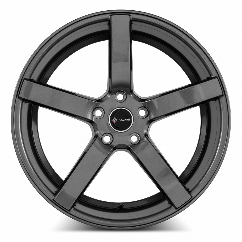 Vors TR5 Gloss Gun Metal 19x8.5 +35 5x120mm 73.1mm - Wheelwiz