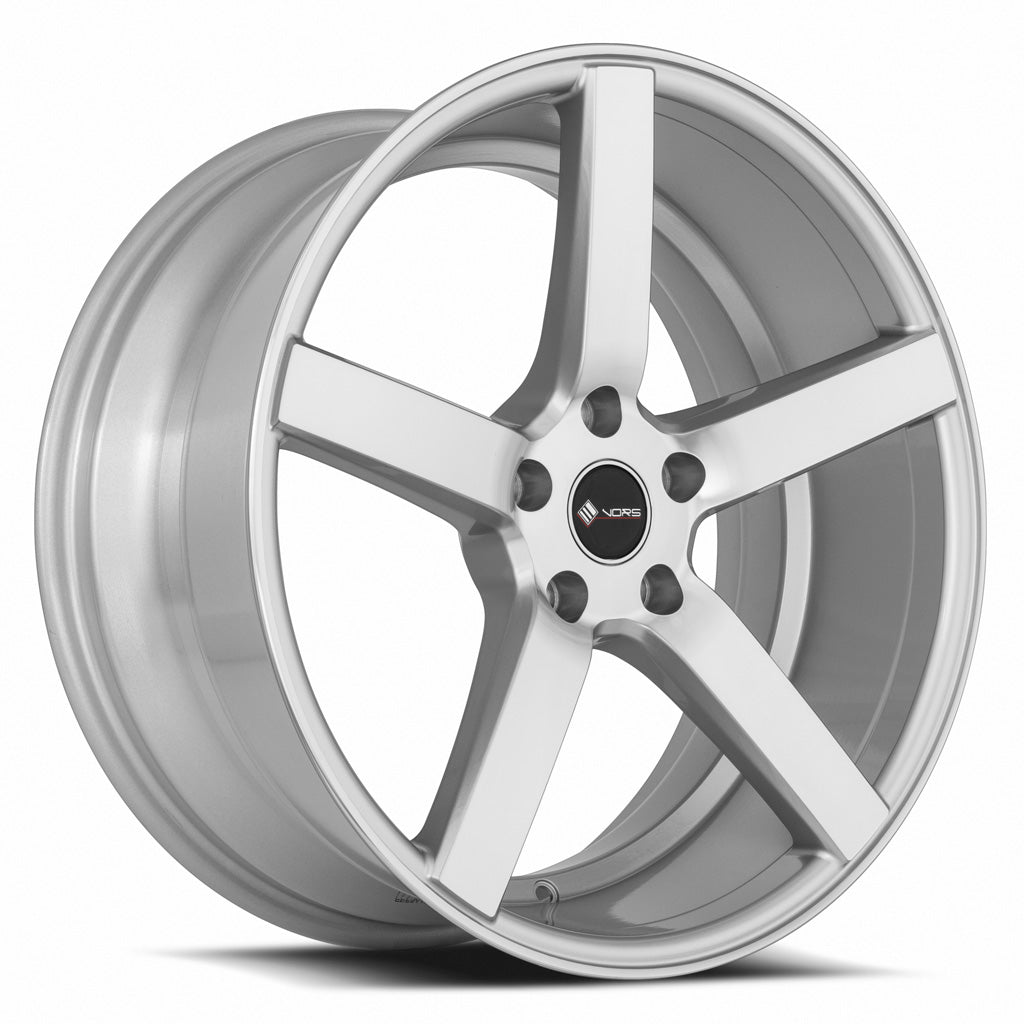 Vors TR5 Silver Machined Face 19x8.5 +35 5x115mm 73.1mm - Wheelwiz