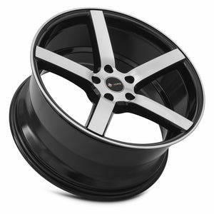 Vors TR5 Black Machined Face 19x9.5 +35 5x114.3mm 73.1mm - Wheelwiz