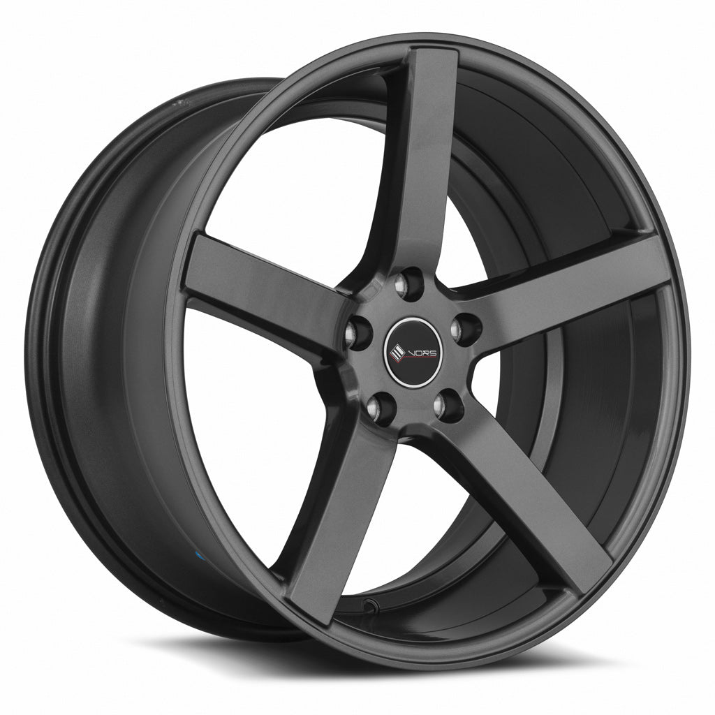 Vors TR5 Gloss Gun Metal 19x9.5 +35 5x108mm 73.1mm - Wheelwiz