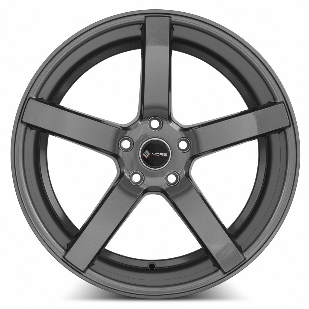 Vors TR5 Gloss Gun Metal 19x9.5 +35 5x120mm 73.1mm - Wheelwiz