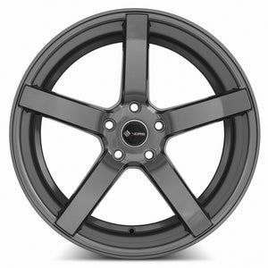 Vors TR5 Gloss Gun Metal 19x9.5 +35 5x108mm 73.1mm - Wheelwiz