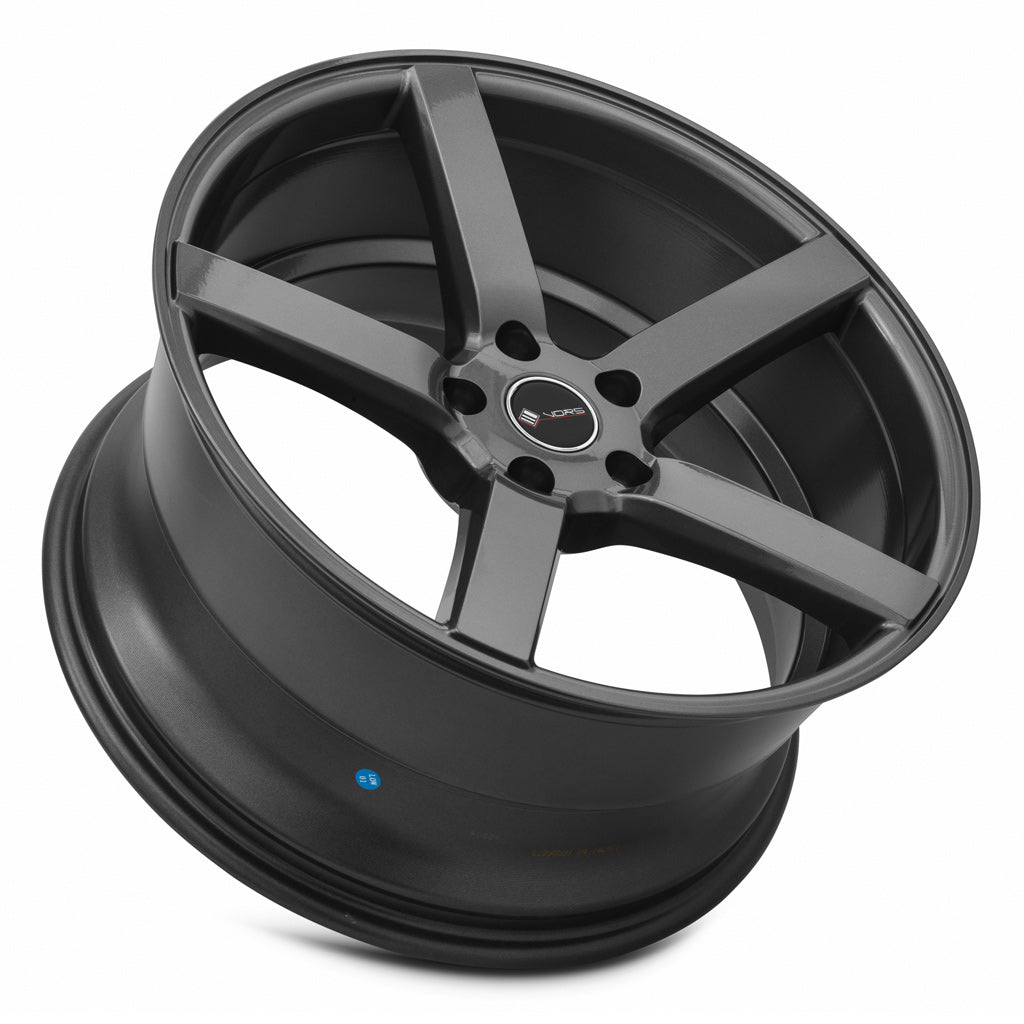 Vors TR5 Gloss Gun Metal 19x9.5 +35 5x115mm 73.1mm - Wheelwiz