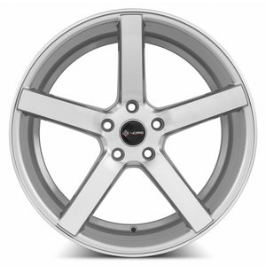 Vors TR5 Silver Machine Face 18x9 +35 5x115mm 73.1mm