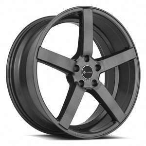 Vors TR5 Gloss Gun Metal 20x8.5 +35 5x115mm 73.1mm - Wheelwiz
