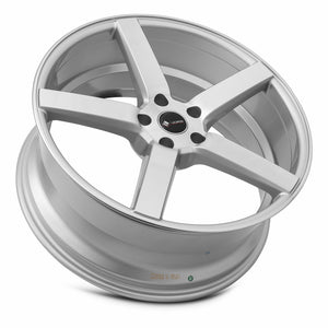 Vors TR5 Silver Machined Face 20x8.5 +35 5x120mm 73.1mm - Wheelwiz