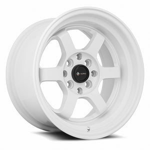 Vors TR7 White 15x8 0 4x108mm 73.1mm - Wheelwiz