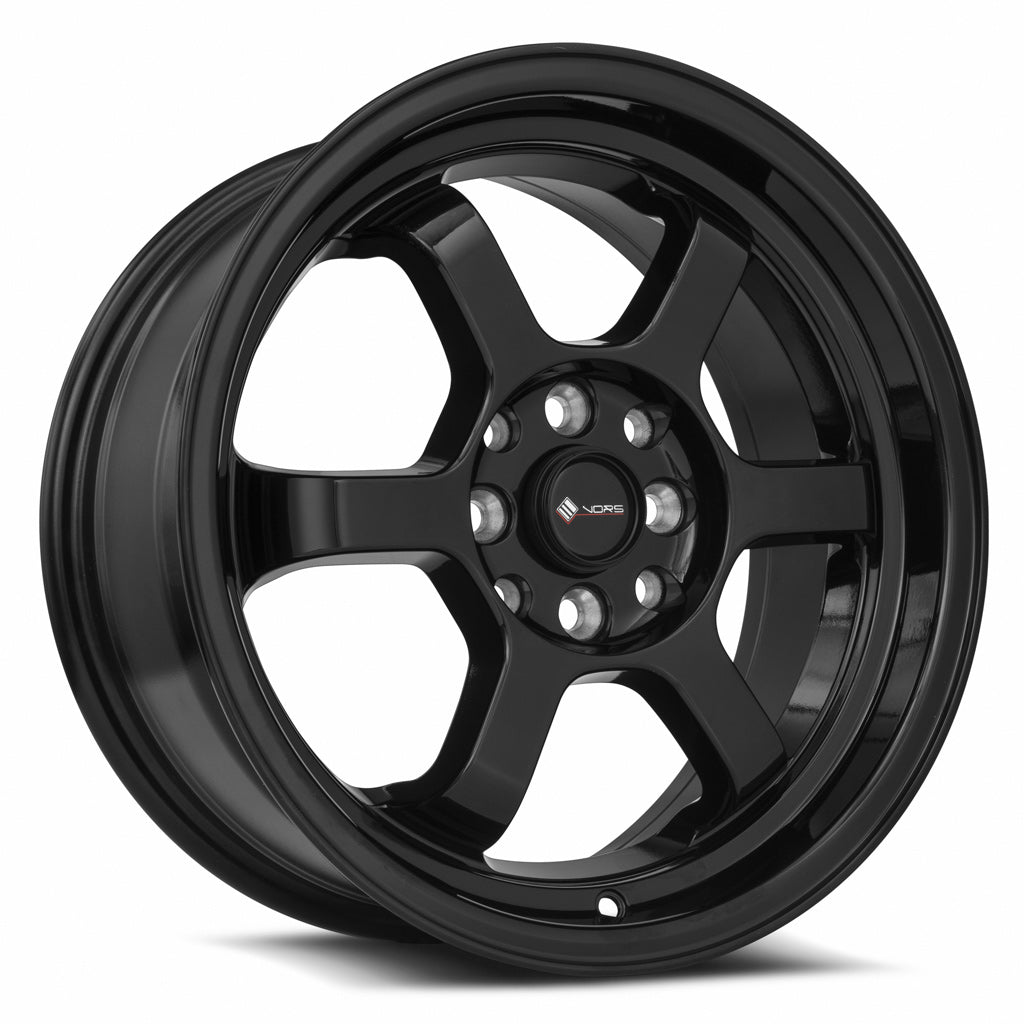 Vors TR7 Gloss Black 16x7 +35 4x108mm 73.1mm - Wheelwiz