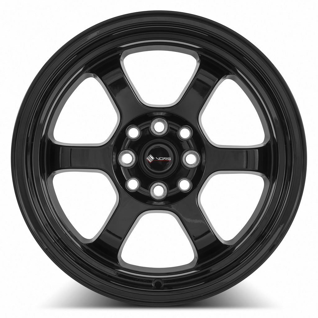 Vors TR7 Gloss Black 16x8 +20 4x100|4x114.3mm 73.1mm - Wheelwiz