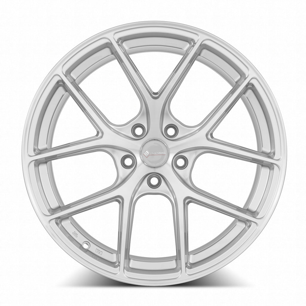 Vors TR88 Silver Machined Face 18x8.5 +35 5x112mm 73.1mm - Wheelwiz