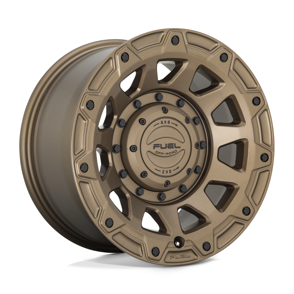 Fuel Offroad D731 TRACKER Matte Bronze 17x9 -12 5x114.3|5x127mm 78.1mm - WheelWiz