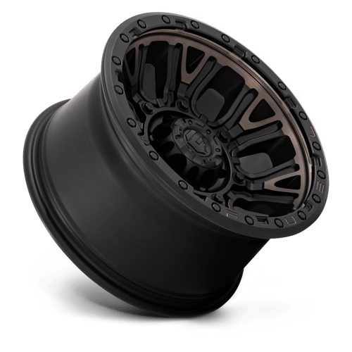 Fuel Offroad D824 TRACTION Matte Black W Double Dark Tint 20x10 -18 5x139.7mm 78.1mm - Wheelwiz