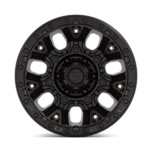 Fuel Offroad D824 TRACTION Matte Black W Double Dark Tint 20x10 -18 5x139.7mm 78.1mm - Wheelwiz