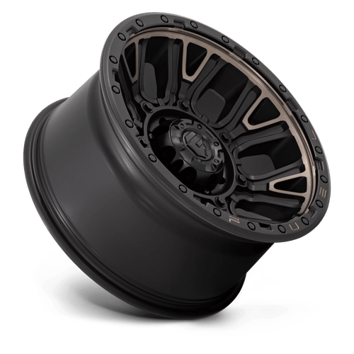 Fuel Offroad D824 TRACTION Matte Black W Double Dark Tint 20x10 -18 8x180mm 124.2mm - Wheelwiz