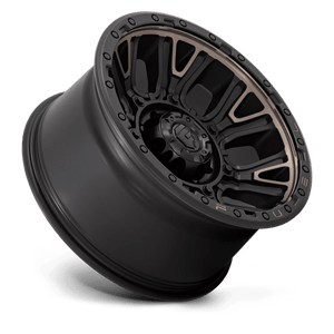 Fuel Offroad D824 TRACTION Matte Black W Double Dark Tint 20x10 -18 8x180mm 124.2mm - Wheelwiz
