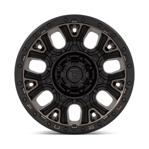 Fuel Offroad D824 TRACTION Matte Black W Double Dark Tint 20x10 -18 8x170mm 125.1mm - Wheelwiz