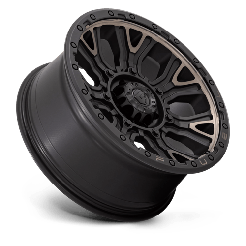 Fuel Offroad D824 TRACTION Matte Black W Double Dark Tint 20x9 +1 6x139.7mm 106.1mm - Wheelwiz