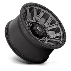 Fuel Offroad D825 TRACTION Matte Gunmetal W/ Black Ring 20x10 -18 8x165.1mm 125.1mm - Wheelwiz