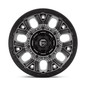 Fuel Offroad D825 TRACTION Matte Gunmetal W/ Black Ring 20x10 -18 8x165.1mm 125.1mm - Wheelwiz