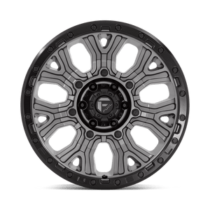 Fuel Offroad D825 TRACTION Matte Gunmetal W/ Black Ring 20x9 +1 6x135mm 87.1mm - Wheelwiz