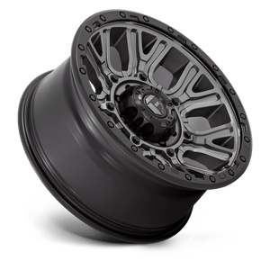 Fuel Offroad D825 TRACTION Matte Gunmetal W/ Black Ring 20x9 +1 8x165.1mm 125.1mm - Wheelwiz