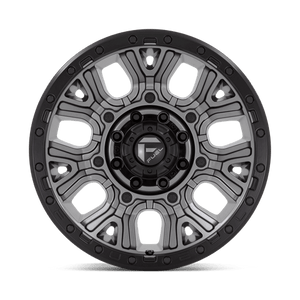 Fuel Offroad D825 TRACTION Matte Gunmetal W/ Black Ring 20x9 +1 8x170mm 125.1mm - Wheelwiz