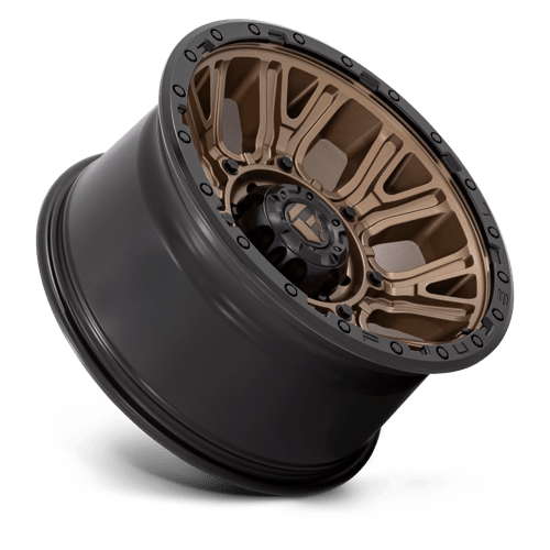 Fuel Offroad D826 TRACTION Matte Bronze W/ Black Ring 20x10 -18 8x180mm 124.2mm - Wheelwiz