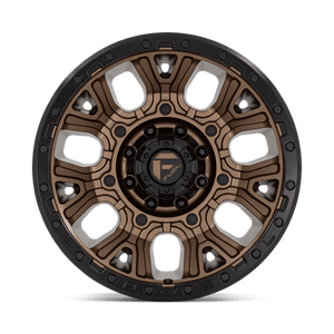 Fuel Offroad D826 TRACTION Matte Bronze W/ Black Ring 20x10 -18 8x180mm 124.2mm - Wheelwiz