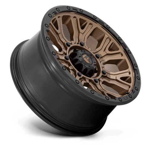 Fuel Offroad D826 TRACTION Matte Bronze W/ Black Ring 20x9 +1 6x135mm 87.1mm - Wheelwiz