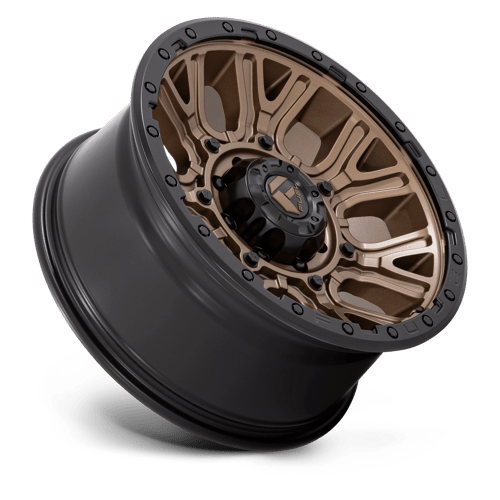 Fuel Offroad D826 TRACTION Matte Bronze W/ Black Ring 20x9 +1 8x165.1mm 125.1mm - Wheelwiz