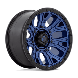 Fuel Offroad D827 TRACTION Dark Blue With Black Ring 20x10 -18 6x135mm 87.1mm