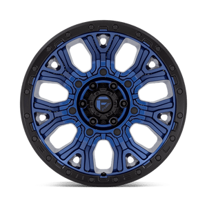 Fuel Offroad D827 TRACTION Dark Blue With Black Ring 20x10 -18 6x135mm 87.1mm