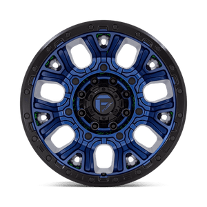 Fuel Offroad D827 TRACTION Dark Blue W/ Black Ring 20x10 -18 8x165.1mm 125.1mm - Wheelwiz