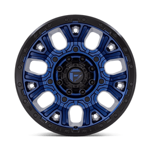 Fuel Offroad D827 TRACTION Dark Blue W/ Black Ring 20x10 -18 8x170mm 125.1mm - Wheelwiz