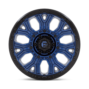 Fuel Offroad D827 TRACTION Dark Blue W/ Black Ring 20x9 +1 6x135mm 87.1mm - Wheelwiz