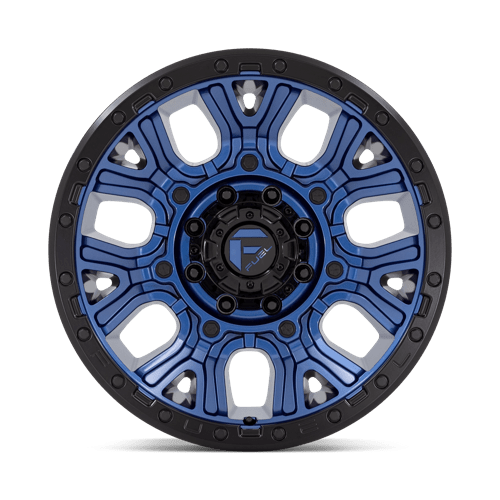 Fuel Offroad D827 TRACTION Dark Blue W/ Black Ring 20x9 +1 8x170mm 125.1mm - Wheelwiz