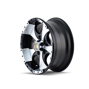 ION 136 Gloss black machined 15x6 0 6x139.7mm 108mm - Wheelwiz