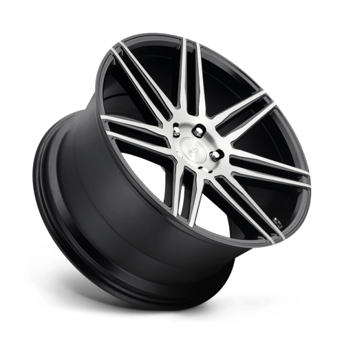 Niche M178 TRENTO Gloss Black Brushed 20x9 +35 5x120mm 72.6mm - WheelWiz