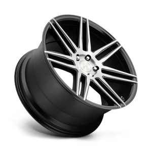 Niche M178 TRENTO Gloss Black Brushed 20x10.5 +27 5x112mm 66.6mm - Wheelwiz