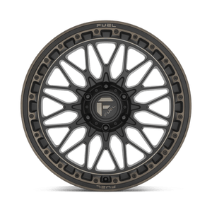 Fuel Offroad D759 TRIGGER Matte Black Dark Tint 17x9 +1 6x139.7mm 106.1mm - Wheelwiz