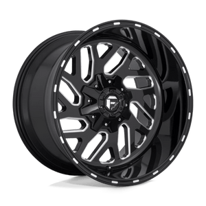 Fuel Offroad D581 TRITON Gloss Black Milled 20x9 +01 5x114.3|5x127mm 78.1mm - WheelWiz