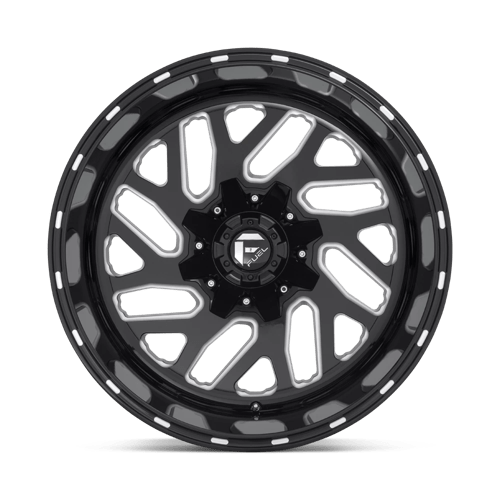 Fuel Offroad D581 TRITON Gloss Black Milled 26x12 -44 8x170mm 125.1mm - Wheelwiz