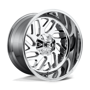 Fuel Offroad D609 TRITON Chrome Plated 20x12 -43 6x135|6x139.7mm 106.1mm - WheelWiz