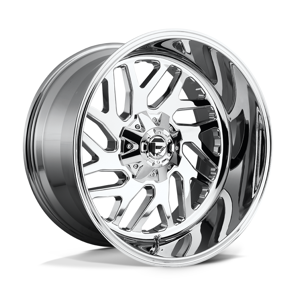 Fuel Offroad D609 TRITON Chrome Plated 22x12 -43 6x135|6x139.7mm 106.1mm - WheelWiz