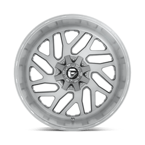 Fuel Offroad D715 TRITON PLATINUM Brushed Gun Metal Tinted Clear 20x12 -43 8x165.1mm 125.1mm - Wheelwiz