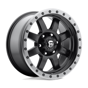 Fuel Offroad D551 TROPHY Matte Black Gun Metal Ring 17x8.5 +6 5x127mm 78.1mm - Wheelwiz